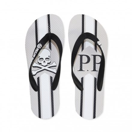 Philipp Plein Uniszex Strandpapucs BRD_90394_GREY MOST 80010 HELYETT 11831 Ft-ért!