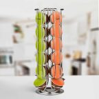   Fém kávékapszula tartó - 24 db Dolce Gusto kapszulához - króm