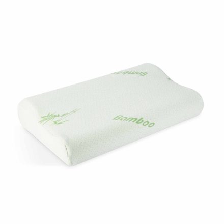Poliészter-bambusz memóriahabos párna - 50 x 30 x 10 cm
