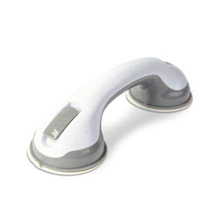 Fürdőszobai kapaszkodó - tapadókorongos - műanyag - fehér - 30 cm