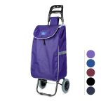   Kerekes húzható bevásárlótáska - 5 szín - 100 x 36 x 25 cm - poliészter - max 30 kg