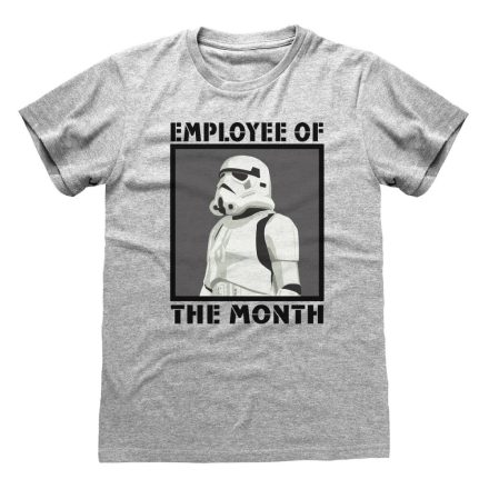 Rövid ujjú póló Star Wars Employee of the Month Szürke Unisex MOST 31479 HELYETT 17668 Ft-ért!