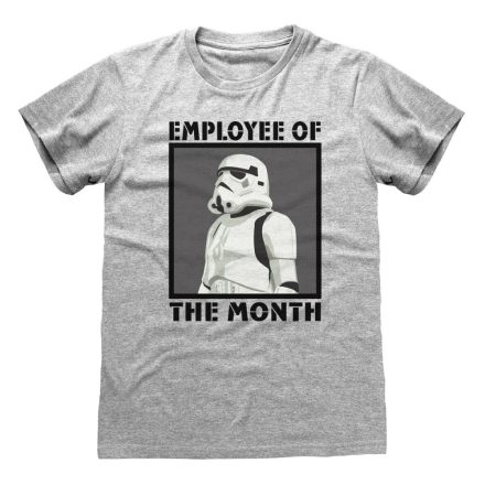 Rövid ujjú póló Star Wars Employee of the Month Szürke Unisex MOST 16606 HELYETT 7937 Ft-ért!