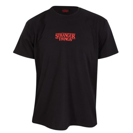 Rövid ujjú póló Stranger Things Demogorgon Upside Down Fekete Unisex MOST 19166 HELYETT 9591 Ft-ért!