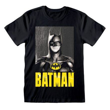 Rövid ujjú póló Batman Keaton Batman Fekete Unisex MOST 31479 HELYETT 17668 Ft-ért!