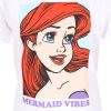 Rövid ujjú póló The Little Mermaid Mermaid Vibes Fehér Unisex MOST 16606 HELYETT 7937 Ft-ért!