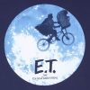 Rövid ujjú póló E.T. Moon Silhouette Kék Unisex MOST 16606 HELYETT 7937 Ft-ért!