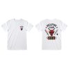 Rövid ujjú póló Stranger Things Helfire Club Fehér Unisex MOST 39105 HELYETT 21942 Ft-ért!