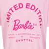 Rövid ujjú póló Barbie Limited Edition Világos rózsaszín Unisex MOST 16606 HELYETT 7937 Ft-ért!