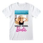   Rövid ujjú póló Barbie Vacay Mode Fehér Unisex MOST 16606 HELYETT 7937 Ft-ért!