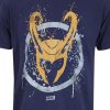 Rövid ujjú póló Marvel Splatter Logo Kék Unisex MOST 31479 HELYETT 17668 Ft-ért!
