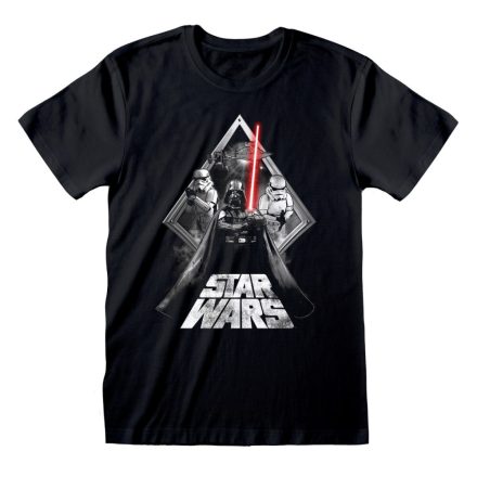 Rövid ujjú póló Star Wars Galaxy Portal Fekete Unisex MOST 31479 HELYETT 17668 Ft-ért!
