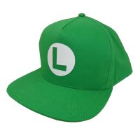  Unisex sapka Super Mario Luigi Badge 58 cm Zöld Egy méret MOST 16606 HELYETT 7623 Ft-ért!