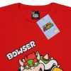 Gyermek Rövid ujjú póló Super Mario Bowser Text Piros MOST 16606 HELYETT 7937 Ft-ért!