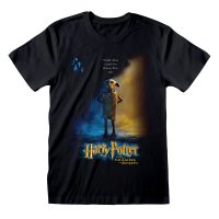   Rövid ujjú póló Harry Potter Dobby Poster Fekete Unisex MOST 16606 HELYETT 7937 Ft-ért!