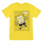   Unisex rövid ujjú póló Spongebob Barnacles Sárga MOST 15469 HELYETT 7937 Ft-ért!