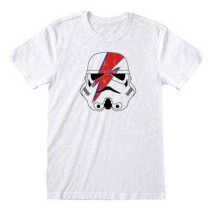 Unisex rövid ujjú póló Star Wars Ziggy Stormtrooper Fehér MOST 15469 HELYETT 7937 Ft-ért!