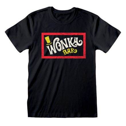 Unisex rövid ujjú póló Willy Wonka Wonka Bar Fekete MOST 31479 HELYETT 17668 Ft-ért!