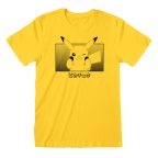   Unisex rövid ujjú póló Pokémon Pikachu Katakana Sárga MOST 15469 HELYETT 7937 Ft-ért!