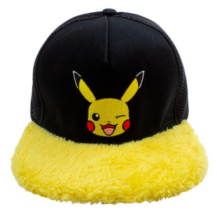 Unisex sapka Pokémon Pikachu Wink Sárga Fekete Egy méret MOST 15469 HELYETT 7606 Ft-ért!