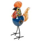  Dekoratív Figura Romimex Üveg Kakas MOST 36970 HELYETT 26969 Ft-ért!