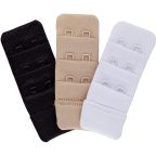 Melltartó hosszabbító, kétsoros - poliészter - 5 x 3,2 cm Melltartó hosszabbító, kétsoros - poliészter - 5 x 3,2 cm