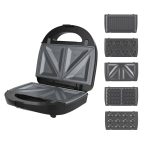 WinningStar - Tapadásmentes melegszendvics sütő 5 az 1 -ben - 750 W WinningStar - Tapadásmentes melegszendvics sütő 5 az 1 -ben - 750 W