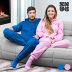   Snug Snug takaró ujjakkal | Pizsama "M" méret ( kék)