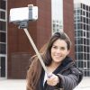 Bluetooth Monopod Selfie Bot Fekete