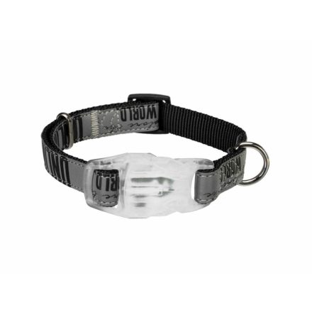 LED nyaköv háziállatoknak Trixie Explore USB Fekete S/M 30-45 cm MOST 11702 HELYETT 7003 Ft-ért!