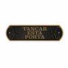 Tábla Magnet & Steel Tancar Esta Porta 24 x 7,2 cm MOST 15461 HELYETT 9218 Ft-ért!