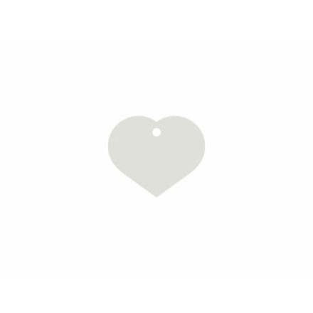 Azonosító tábla Imarc Heart Fehér MOST 6876 HELYETT 3415 Ft-ért!