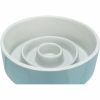 Kutya etető Trixie Slow Feeding Kék Szürke Ø 17 cm 900 ml MOST 19173 HELYETT 9442 Ft-ért!