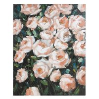   Olajfestmény Roses Fenyőfa (80 X 4 x 100 cm) MOST 52983 HELYETT 30632 Ft-ért!