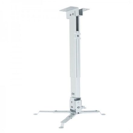 Dönthető és Forgatható Mennyezeti Tartó Projektorhoz iggual STP01-S IGG314692 -22,5 - 22,5° -15 - 15° Vas Fehér