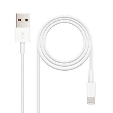Lightning Kábel NANOCABLE 10.10.0401 Fehér Lightning Kábel NANOCABLE 10.10.0401 Fehér