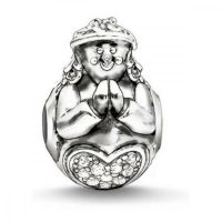   Női gyöngydísz Thomas Sabo SET0359-494-11-L4013 Ezüst színű 1 cm MOST 37898 HELYETT 10740 Ft-ért!