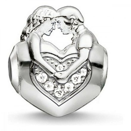 Női gyöngydísz Thomas Sabo SET0359-494-11-L2079 Fehér 1,1 cm MOST 37898 HELYETT 10740 Ft-ért!