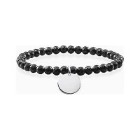   Női karkötő Thomas Sabo LBA0113-840-11-L15,5 Fekete Ezüst 925 