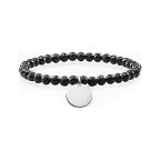 Női karkötő Thomas Sabo LBA0113-840-11-L17,5 Fekete
