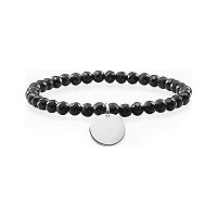 Női karkötő Thomas Sabo LBA0113-840-11-L17,5 Fekete