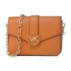   Női Kézitáska Michael Kors 35S2GNML2L-HONEY-COMB Narancszín 23 x 5 x 17 cm MOST 447816 HELYETT 135549 Ft-ért!