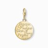 Női gyöngydísz Thomas Sabo IC12363-413-39 Aranysàrga 2 cm MOST 61101 HELYETT 18015 Ft-ért!