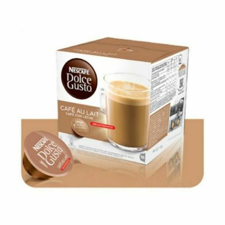 Kávékapszulák Nescafé Dolce Gusto 97934 Café Au Lait (16 uds) Koffeinmentes MOST 7765 HELYETT 4357 Ft-ért!