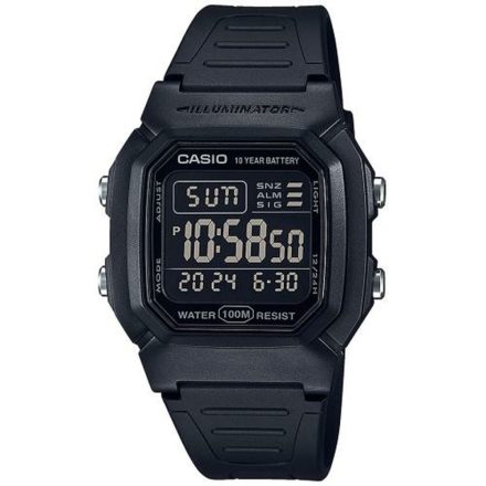 Férfi karóra Casio W-800H-1BVES Fekete MOST 20890 HELYETT 14907 Ft-ért!