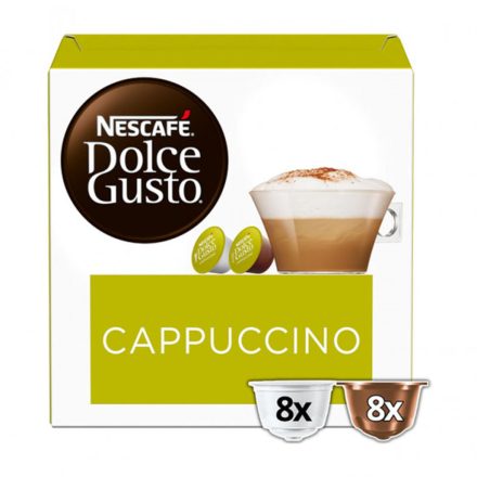 Kávékapszulák Nestlé CAPPUCCINO Cappuccino (16 egység) (8 uds) MOST 7502 HELYETT 4208 Ft-ért!