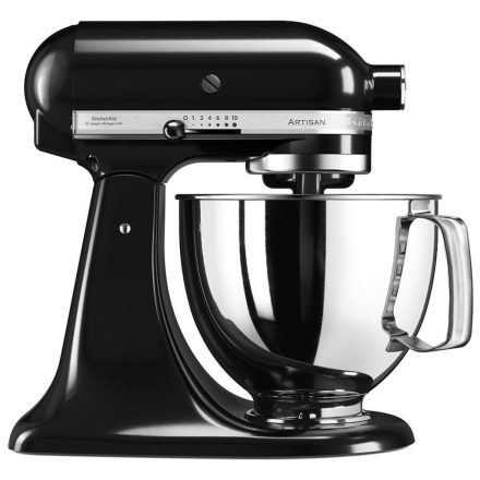 Konyhai Robotgép KitchenAid 5KSM125EOB Fekete 300 W 4,8 L MOST 434907 HELYETT 375403 Ft-ért!