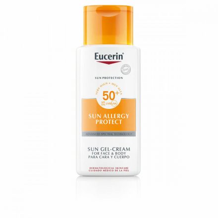 Napvédő gél Eucerin Sun Allergy Protect Krémszín Allergiás bőr 150 ml Spf 50 MOST 16590 HELYETT 10492 Ft-ért!