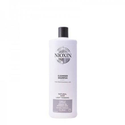 Térfogatnövelő Sampon System 1 Nioxin Vékonyszálú haj Térfogatnövelő Sampon System 1 Nioxin Vékonyszálú haj