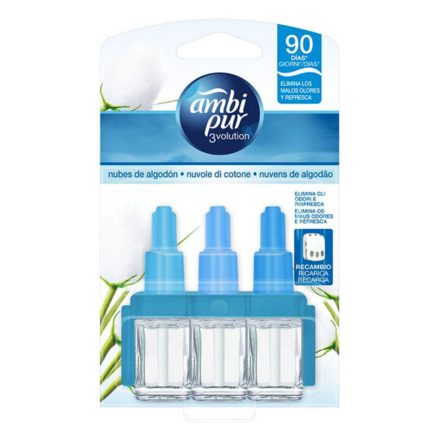 Elektromos Légfrissítőt és Utántöltőt Ambi Pur 3Volution Nubes de Algodón 20 ml MOST 5607 HELYETT 2422 Ft-ért!